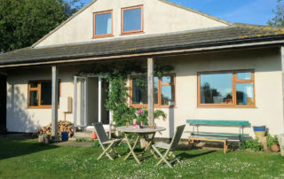 The-Patch-Holiday-home-North-Norfolk-front-garden-